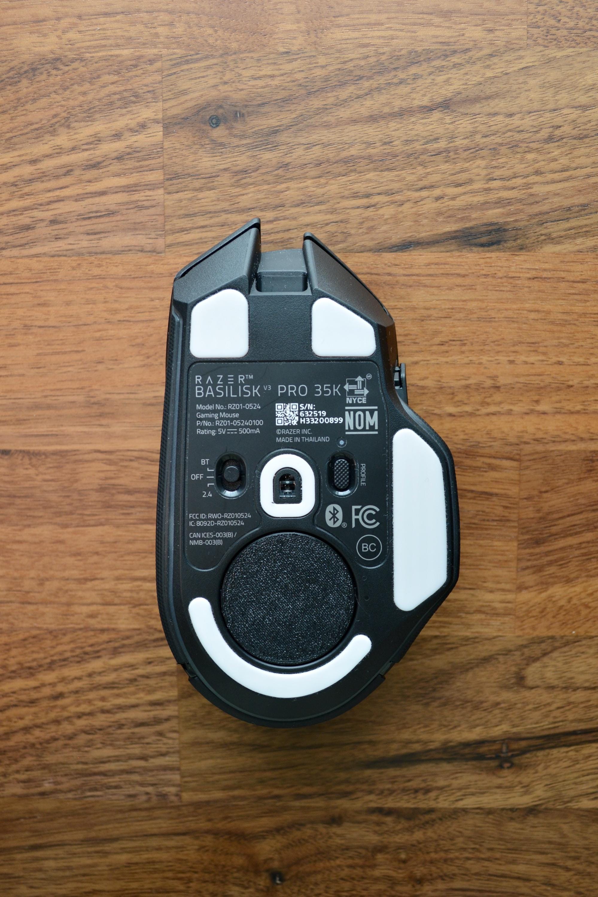 Razer Basilisk V3 Bottom Cover Replacement (Set of 3)