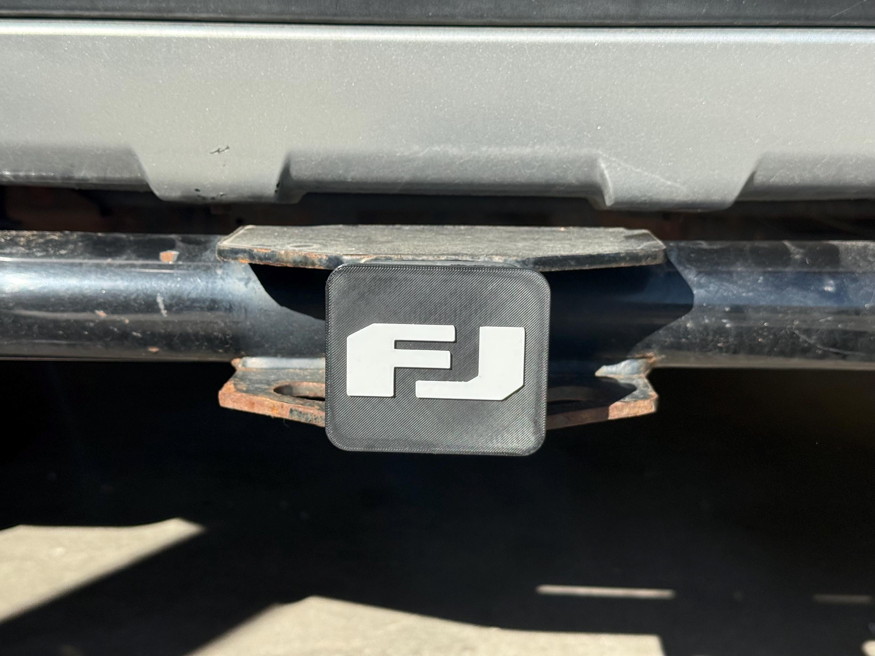 Toyota FJ Cruiser Hitch Cover | 2 Inch Trailer Hitch Plug | PIN INCLUDED