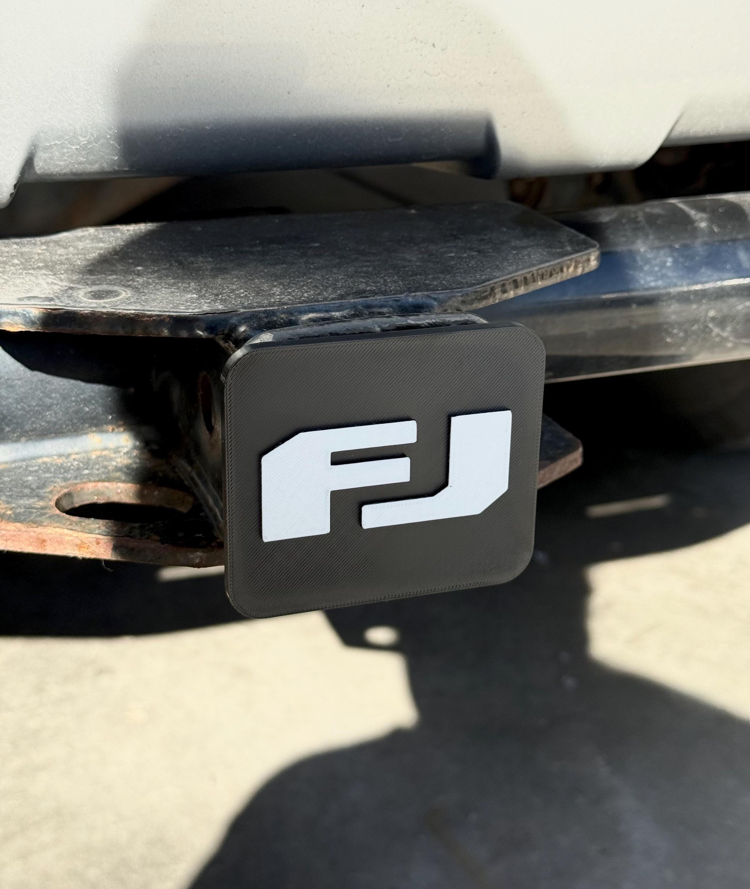 Toyota FJ Cruiser Hitch Cover | 2 Inch Trailer Hitch Plug | PIN INCLUDED