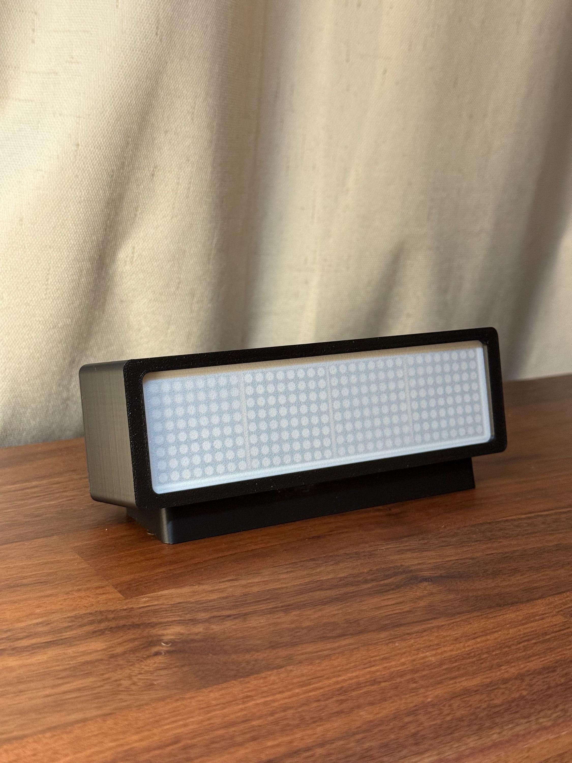 Max7219 Case | LED Matrix Housing 32x8