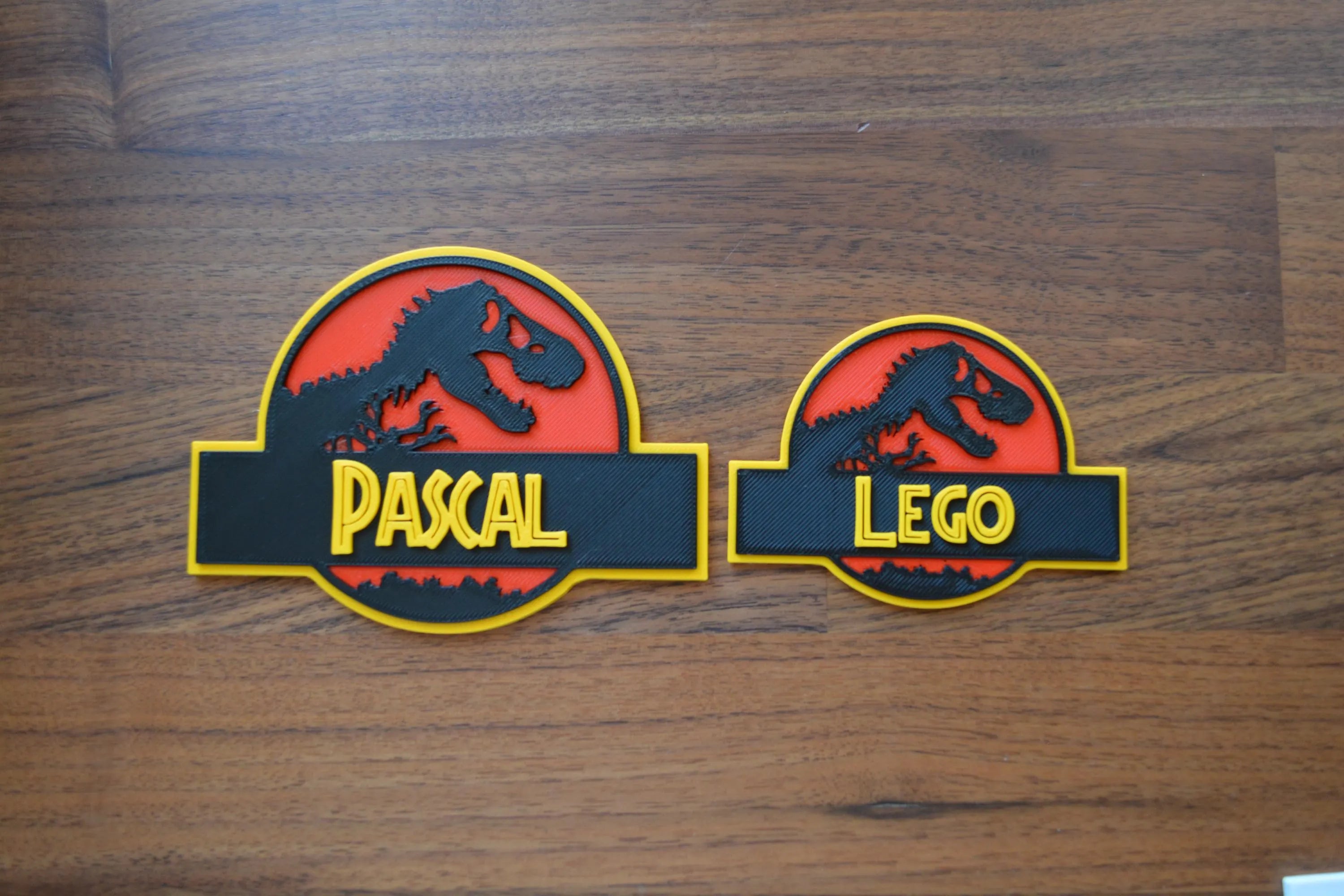 Jurassic Park Inspired Gecko Name Tag – Custom Lizard Tank Decor