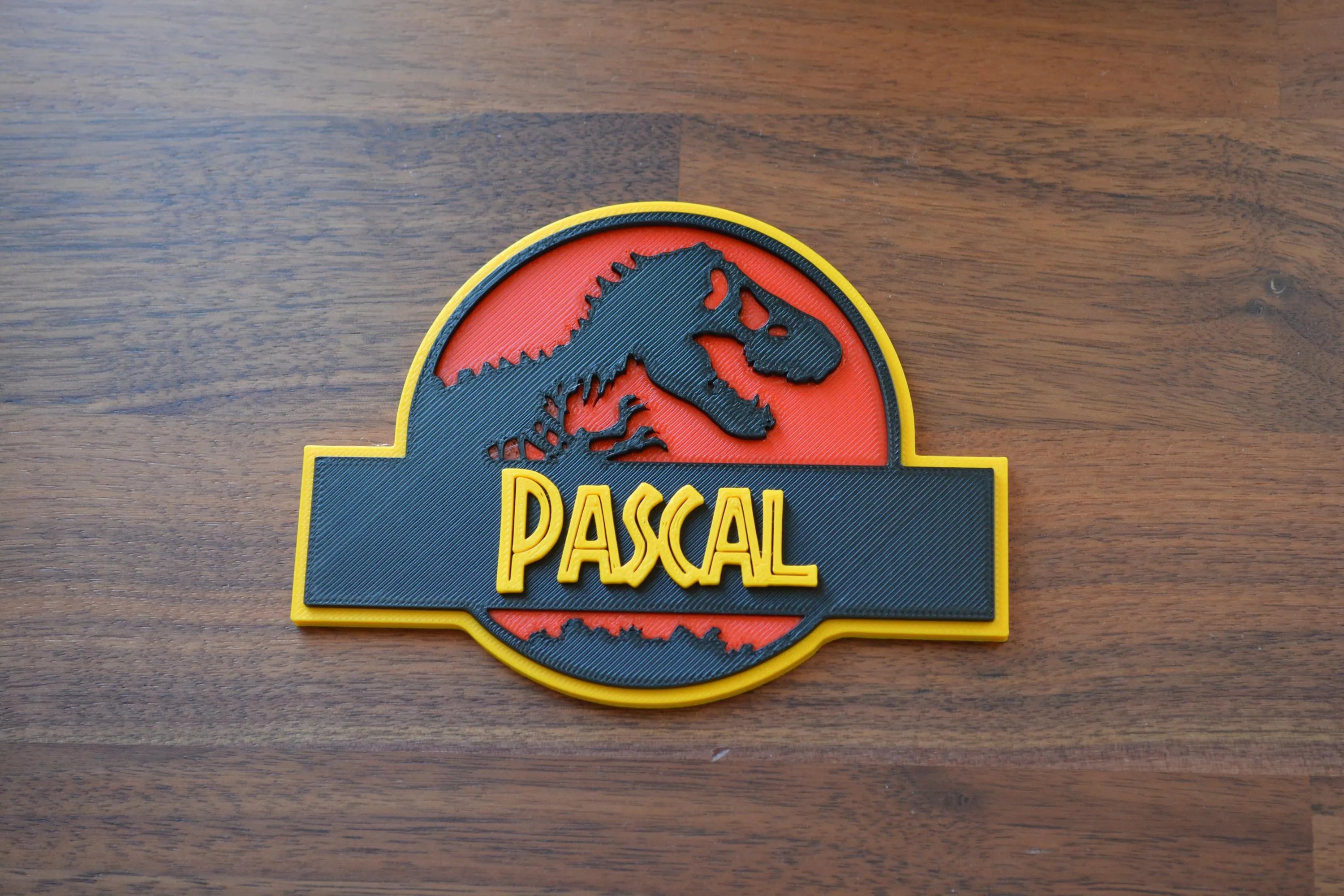 Jurassic Park Inspired Gecko Name Tag – Custom Lizard Tank Decor
